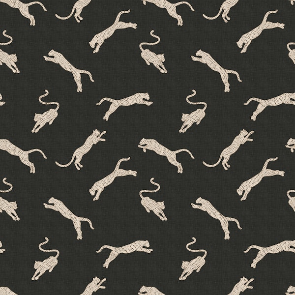 Leopards on Charcoal WP