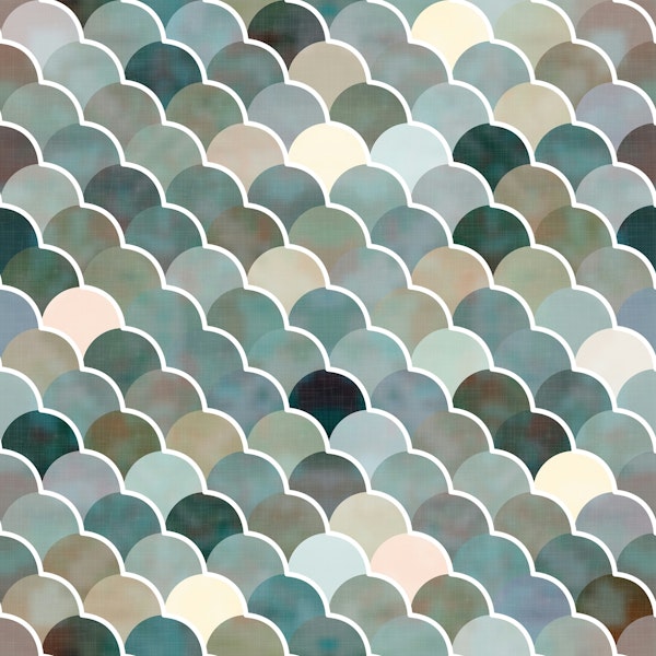 Decorative Fish Scale Pattern No.01 WP