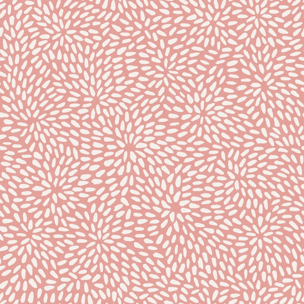 Hand Drawn Organic Shapes Romantic Pink WP