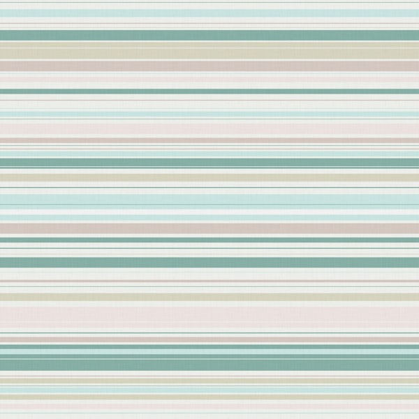 Horizontal Stripes Pastel Coastal WP