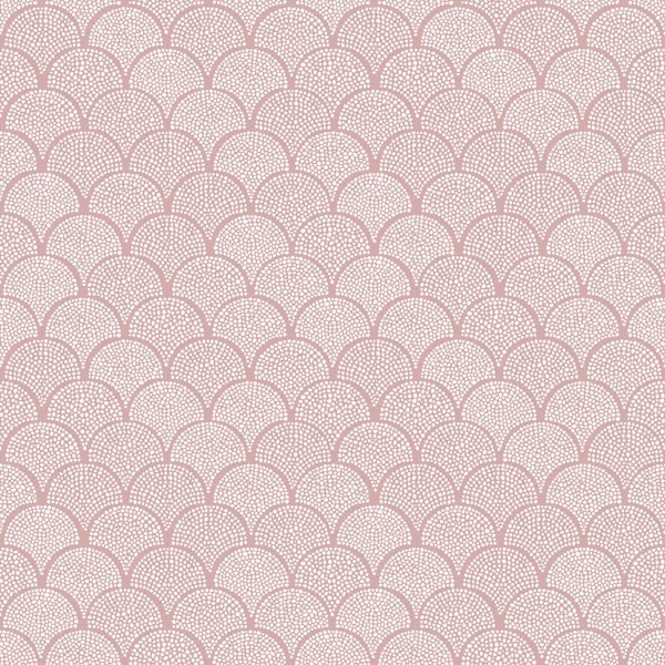 Japanese Hand Drawn Scallop Texture Pink WP