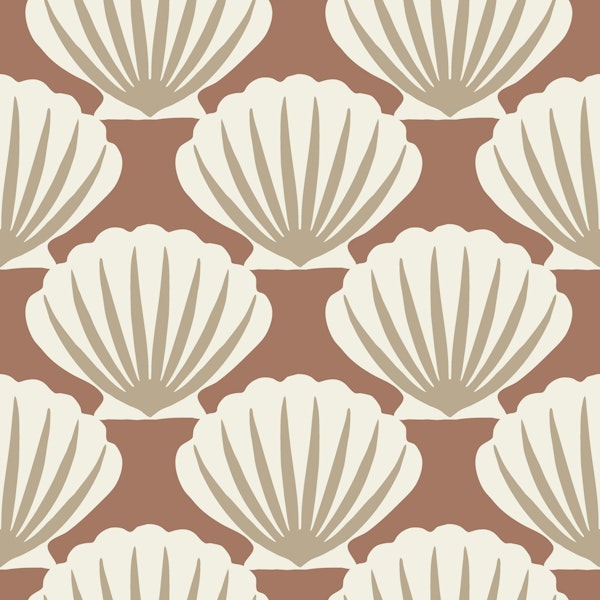 Seashell Mocha Mousse Harmony - large scale
