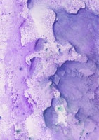 Lavender Violet Watercolor 1 carta da parati