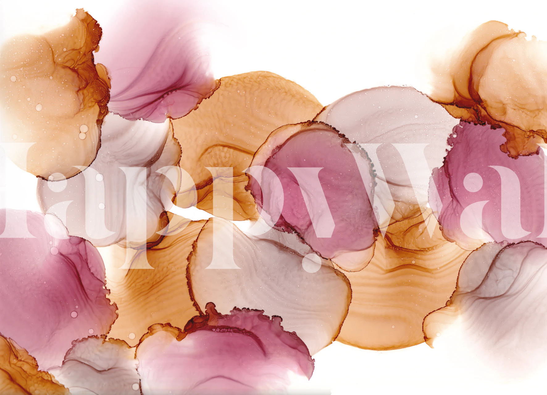 Warm Hugs in Autumn wallpaper displayed in a room