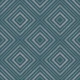 Dotted Geometric - Petrol Blue