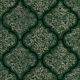 Ornamental Moroccan Tile - Deep Green
