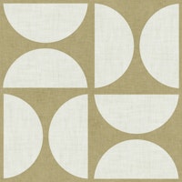Mid-Century Modern Geometric - Honey ταπετσαρία
