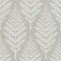 Frosted Leaf Pattern - Stone wallpaper