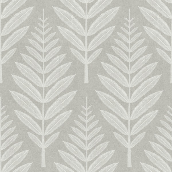 Frosted Leaf Pattern - Stone
