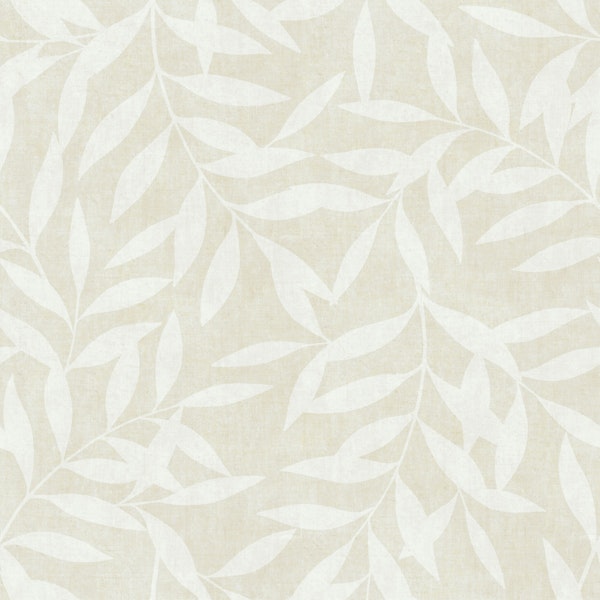 Leaf Wallpaper - Soft Blush