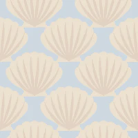 Seashell Powder - large scale papiers peint