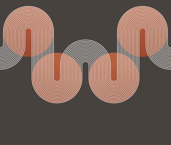 Copper Curvy Bauhaus Luxury