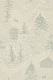 Green woodland scene. Rustic cabin retreat