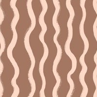 Mocha mousse minimal wavy lines papiers peint