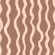 Mocha mousse minimal wavy lines