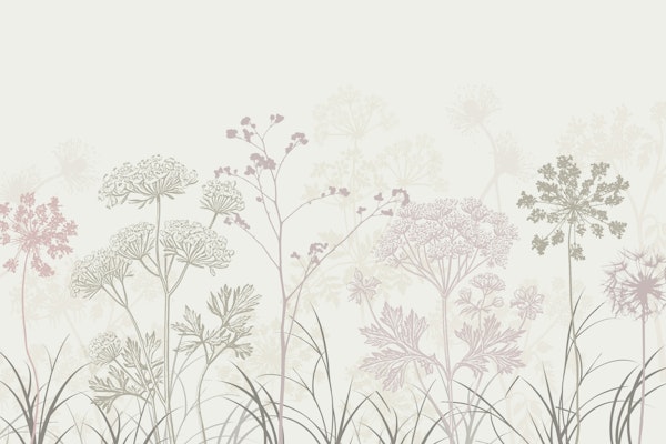 Pastel Wildflower Meadow Elegance