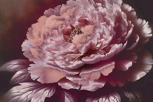 Blossoming Peony Dream Silk