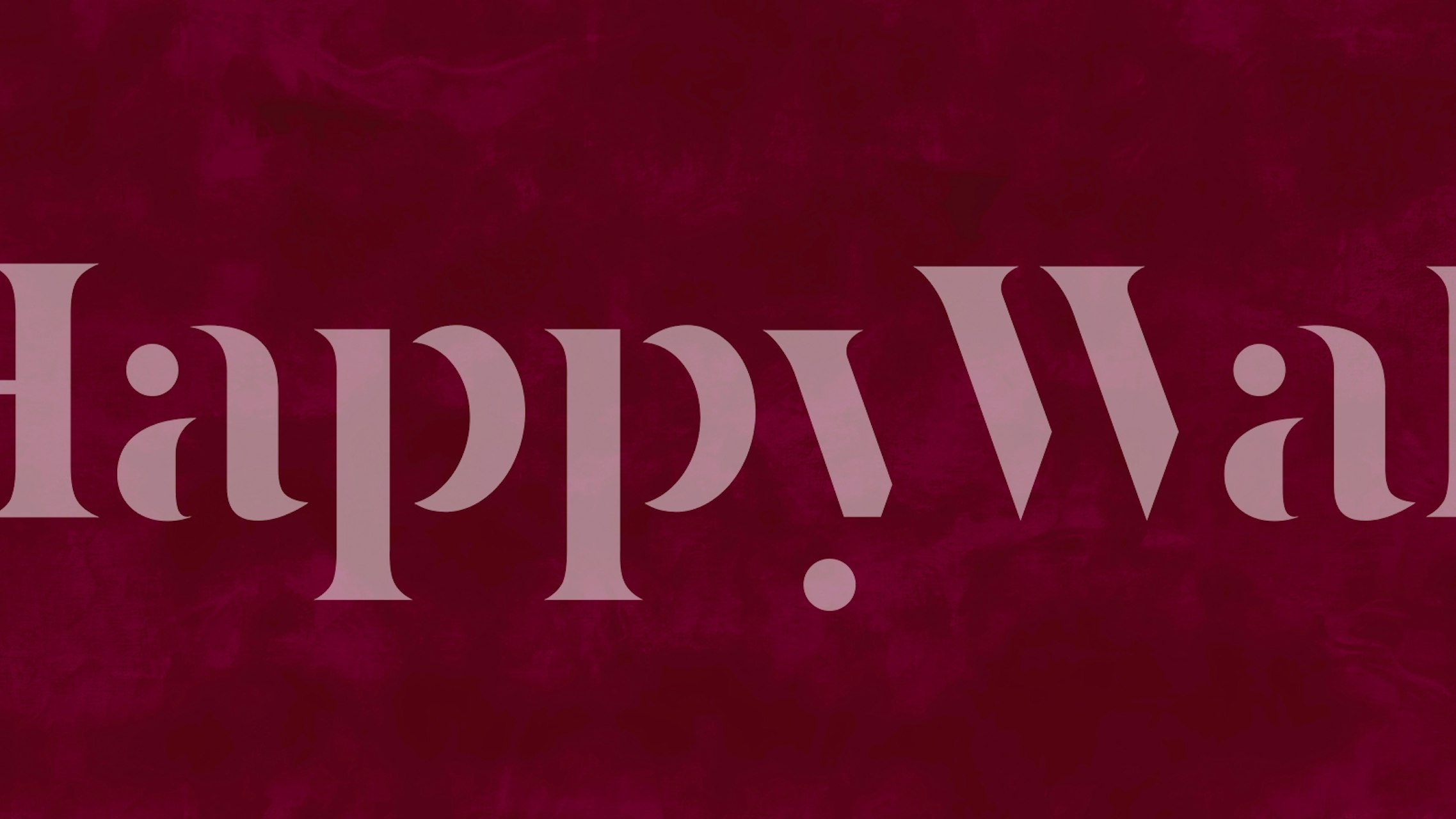 Tapeta z ciemnej wiśni z zamszu wyświetlana w pokoju