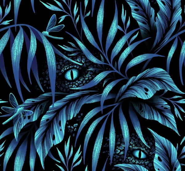 Jurassic Jungle - Blue