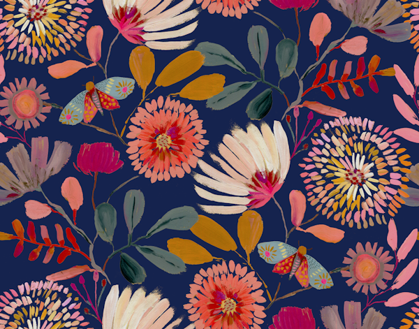 Sophisticated Botanicals Dark Blue