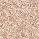 Floral silhouettes mocha mousse neutral brown