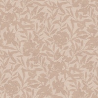 Floral silhouettes mocha mousse warm tan tapet