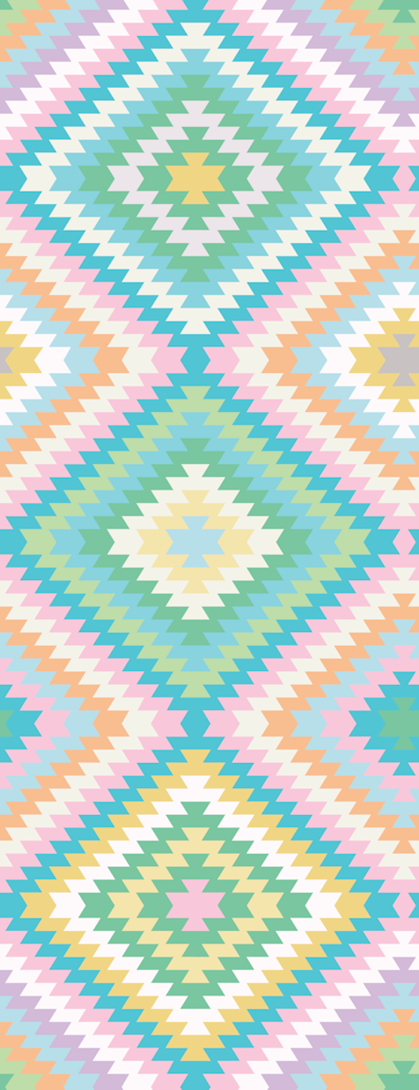Modern Kilim - pastels