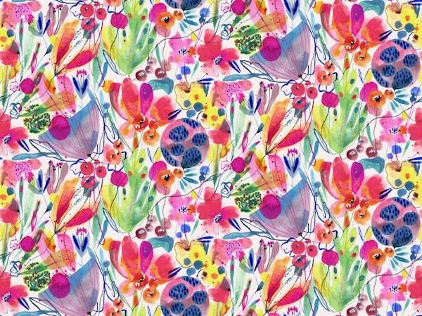 Vibrant Floral Fiesta
