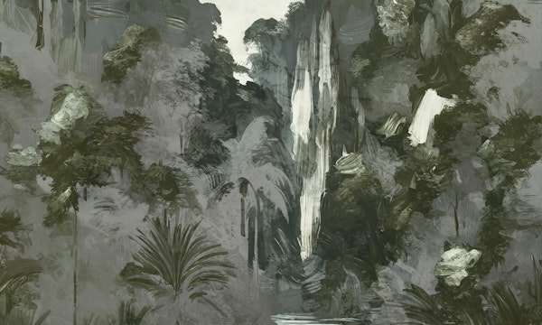 Waterfall Jungle Serenity