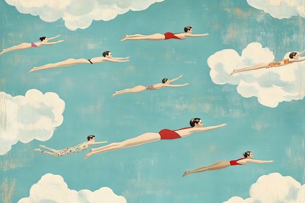 Sky Swimmers - Large Swimmers