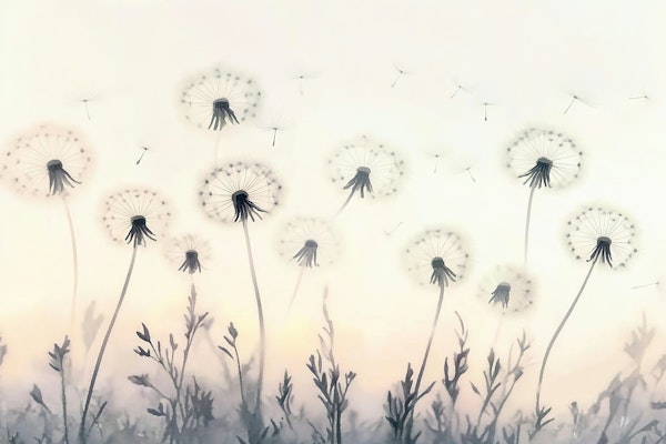 Foggy Dandelions