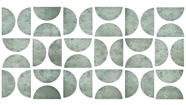 Geometric Stone Mosaic Bauhaus