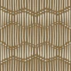 Boho Waves on Dull Gold Canvas