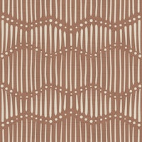 Boho Waves on Mocha Mousse Canvas ταπετσαρία