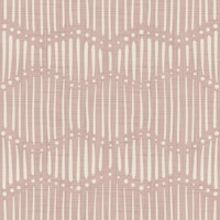 Boho Waves on Rosy Canvas tapete