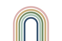 Modern Boho Rainbow 2 tapety