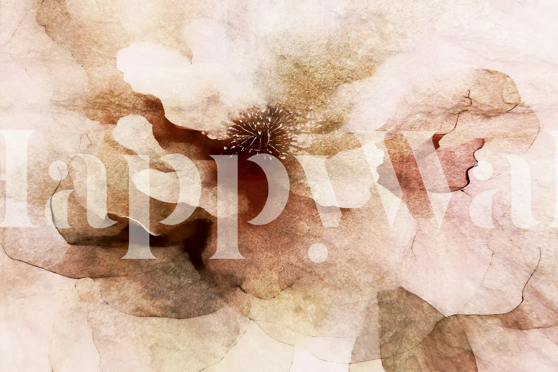 Papel de parede Blossom Dreamscape em um quarto