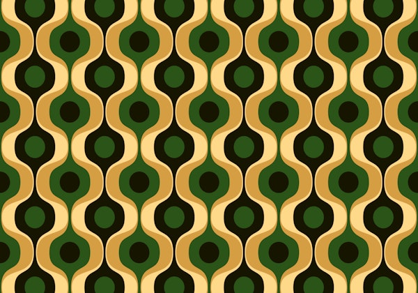 Retro 70s Groovy Elegance