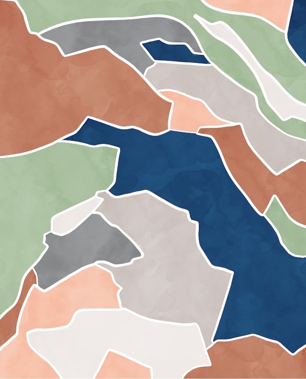 Earthy Abstract Landscape