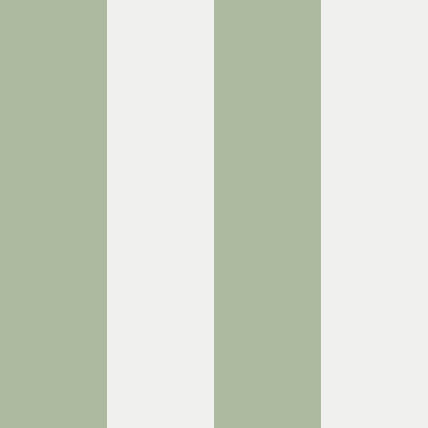 Scandi Stripes Sage Green and White 1 - Wide