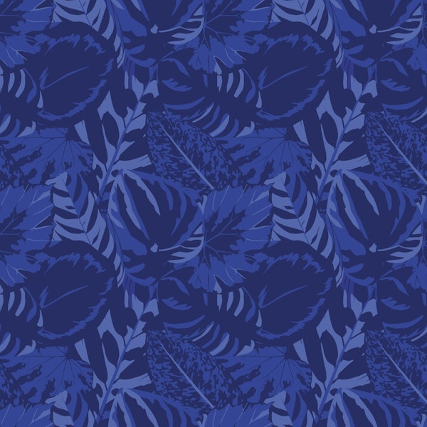 Sapphire Botanical Leaves