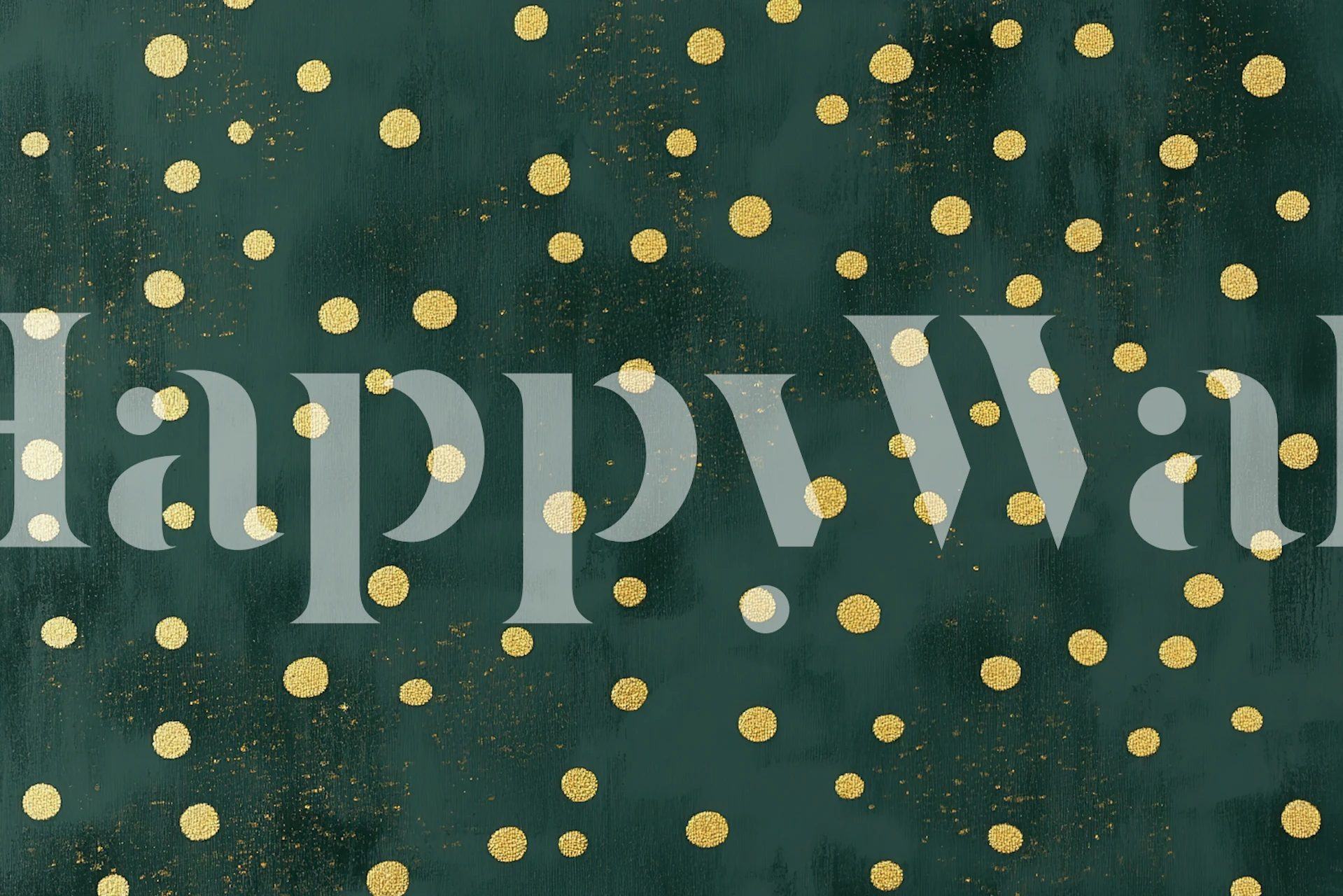 Gold and Bronze Dots tapetdesign