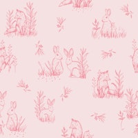 Playful Woodland Creatures papiers peint