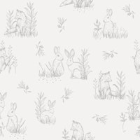 Woodland Creatures Serenity papiers peint