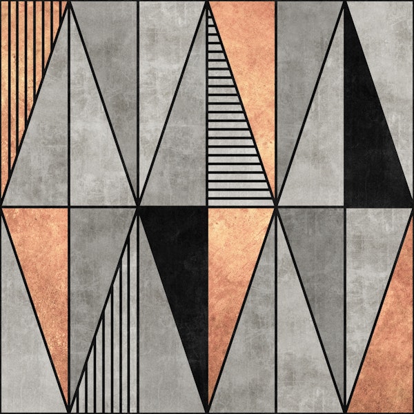 Concrete and Copper Triangles