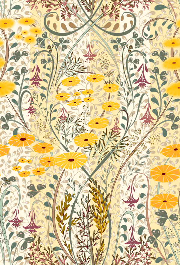 Meadow scent Amber and Topaz shade