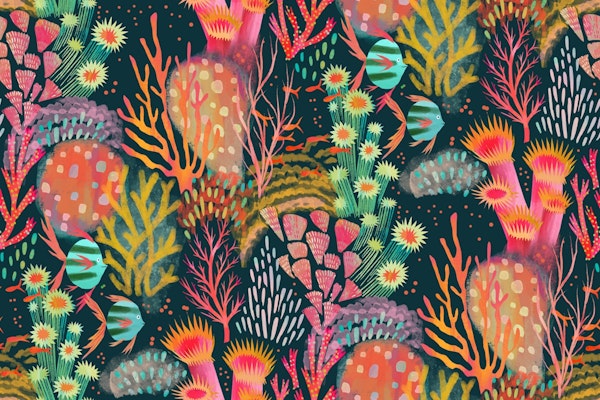 Magical underwater life