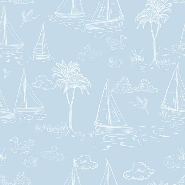 Sailboats and Summer Skies