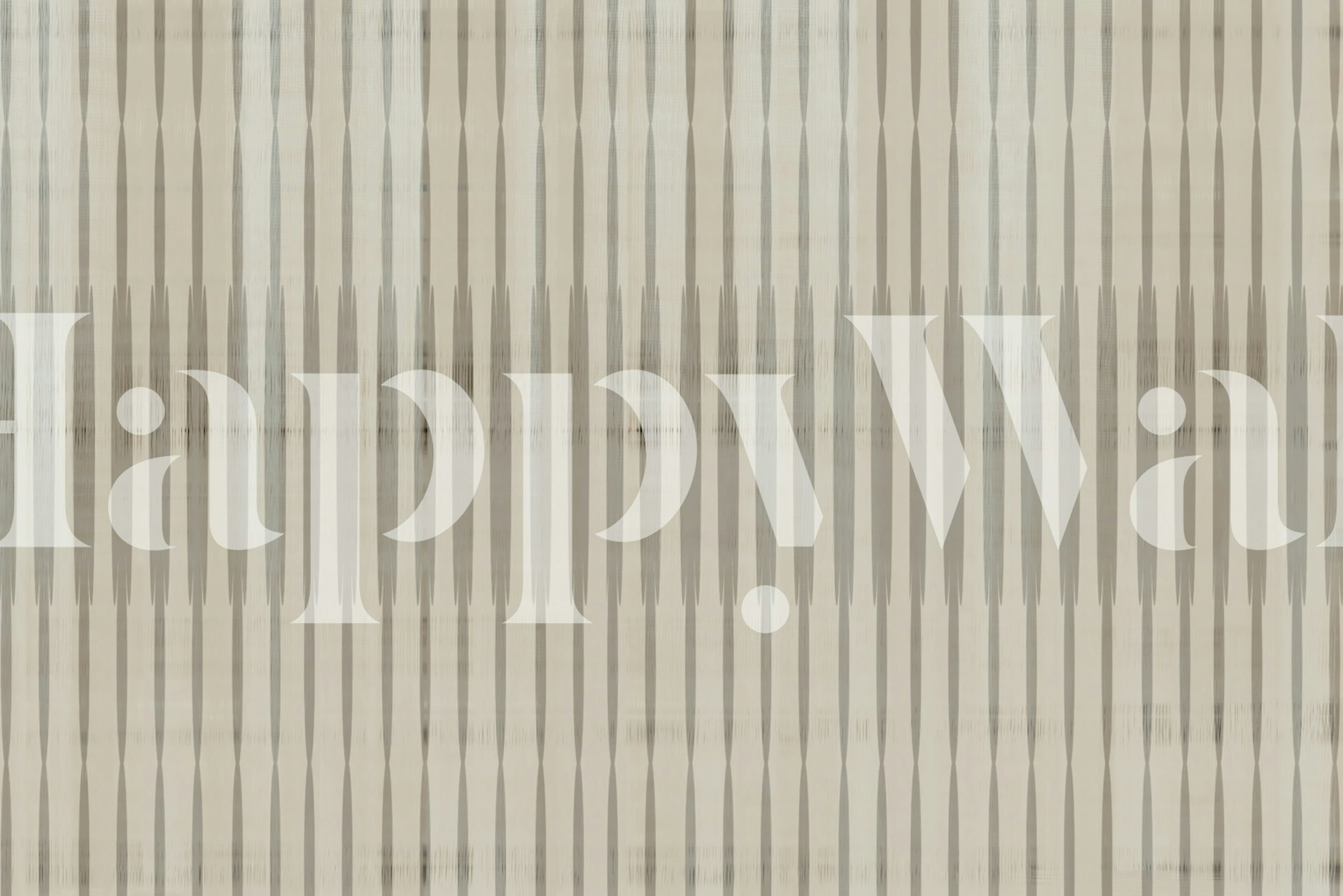 Tapeta Neutral Japandi w stylowym pokoju