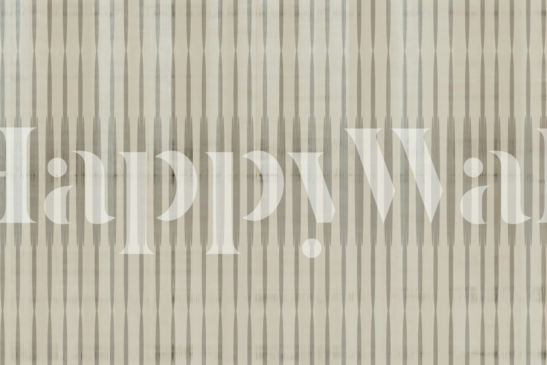 Papier peint Neutral Japandi dans une pièce élégante